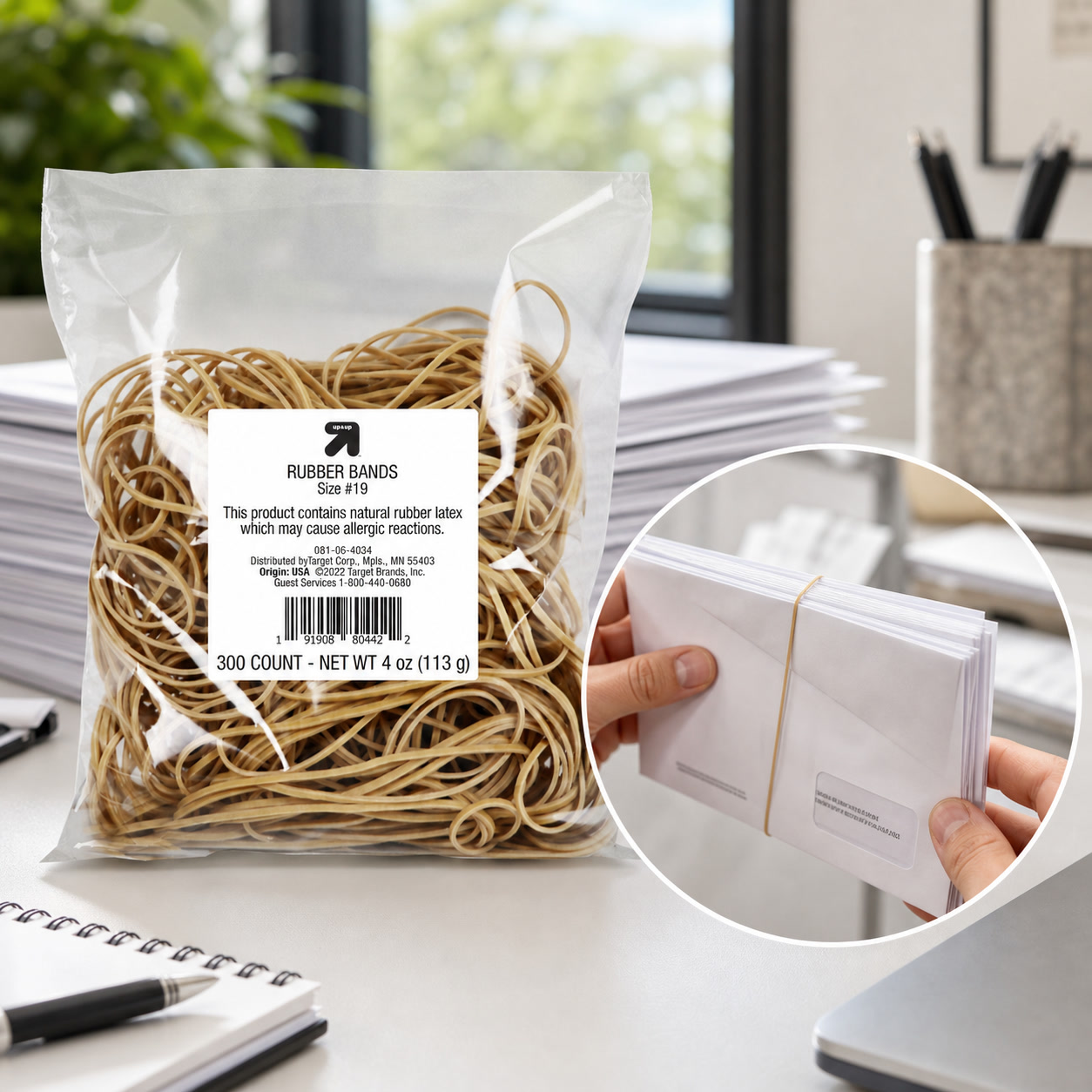Tan Stationery & Office Supply - 900 szt. gumek recepturek w kolorze