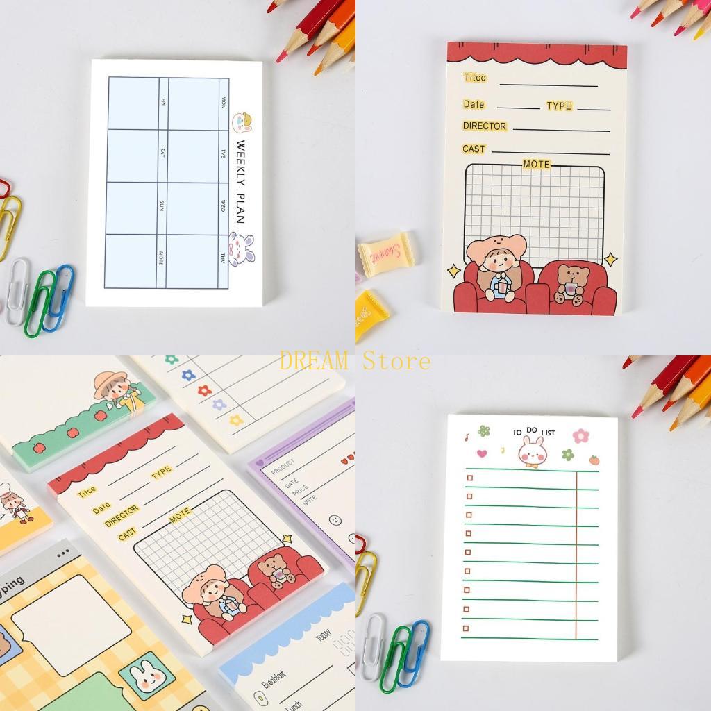 Office Stationery Supply List - Odrywane, nieprzylepne karteczki Owocowe konto Memo