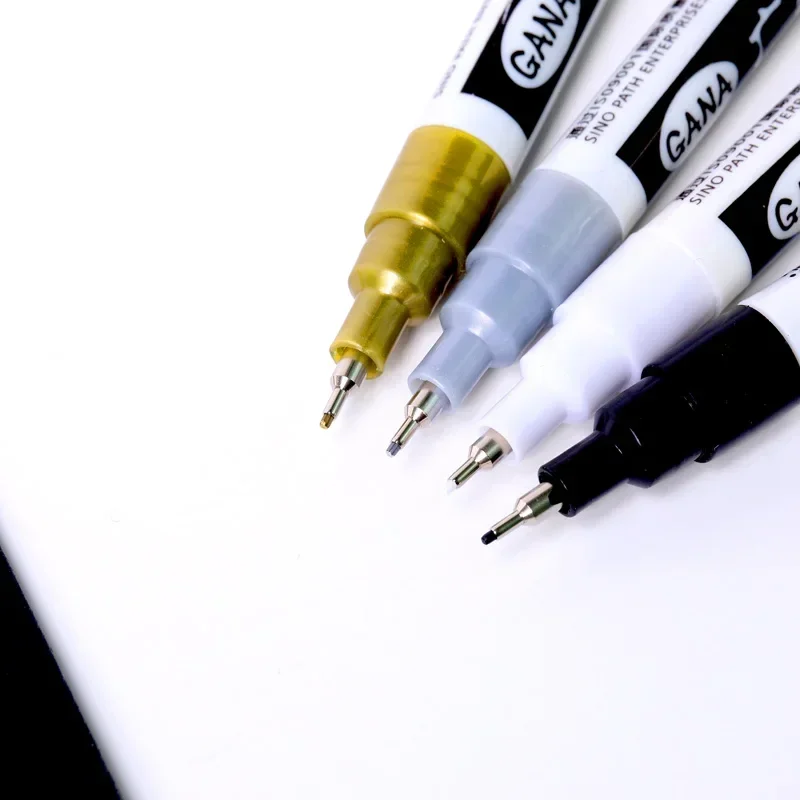 Whiteboard Marker Set - 4 sztuk/zestaw na bazie oleju białe