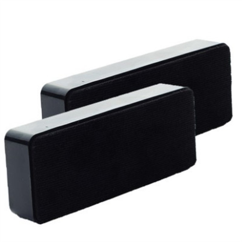 Whiteboard Marker Set - 2 sztuk/zestaw czarna magnetyczna miękka gumka