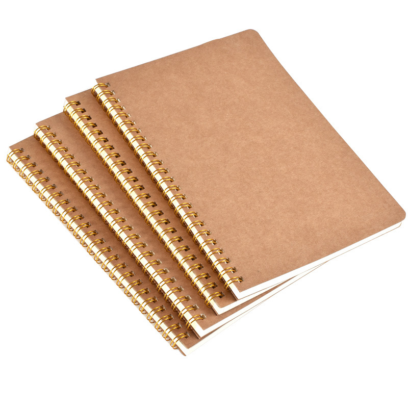 Notebook Dotted A5 - Notatnik A5 Dziennik Średnia siatka Kraft