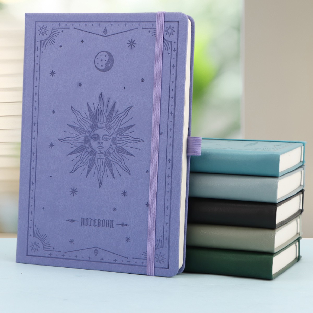 Notebook Dotted A5 - Notatnik A5PU, 160 kartek/320 stron, notatnik