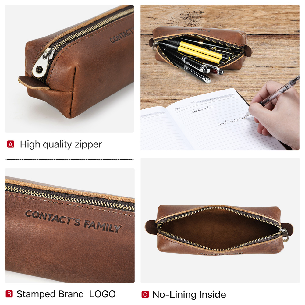Piórnik skórzany w stylu retro – Office Stationery Supply Business recenzja i cena