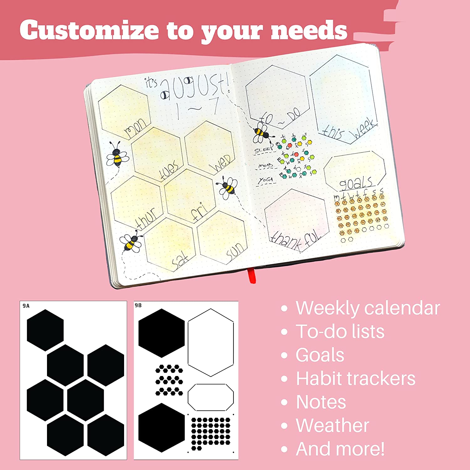 6Pack wielokrotnego użytku pla – Notebook Dotted A5 recenzja i cena