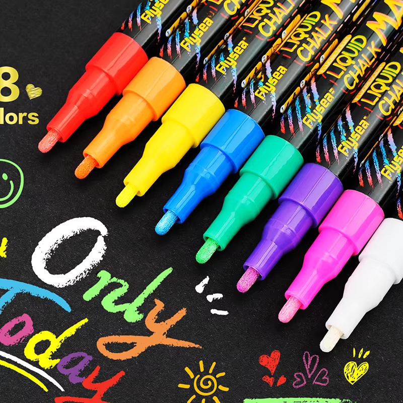 8 sztuk markerów kredowych w p – Whiteboard Marker Set recenzja i cena