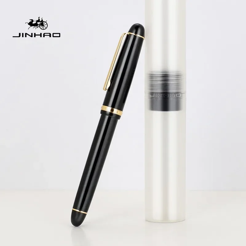 JINHAO X350 wieczne pióro meta – Stationery Supply Business recenzja i cena