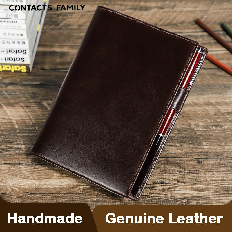 Prawdziwy skórzany, ręcznie ro – Office Stationery Supply Business recenzja i cena