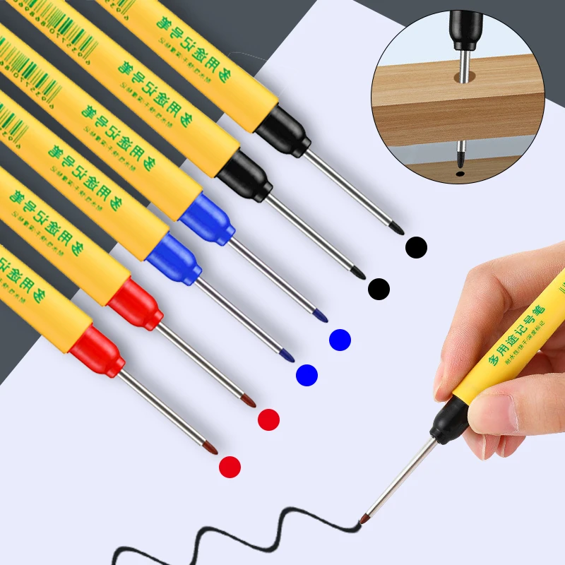 6 sztuk/zestaw 33mm Czerwony/N – Whiteboard Marker Set recenzja i cena