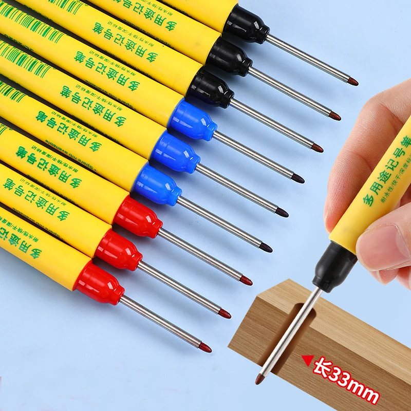 6 sztuk/zestaw 33mm Czerwony/N – Whiteboard Marker Set recenzja i cena