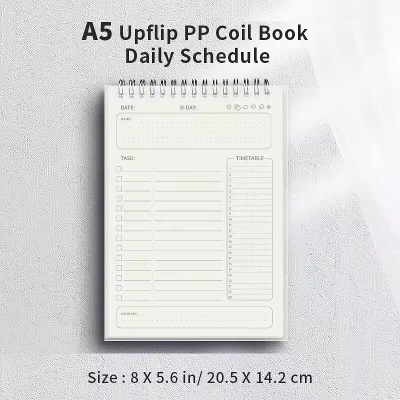 1 szt. Planer Spiralny A5 Nota – Office Stationery Supply List recenzja i cena
