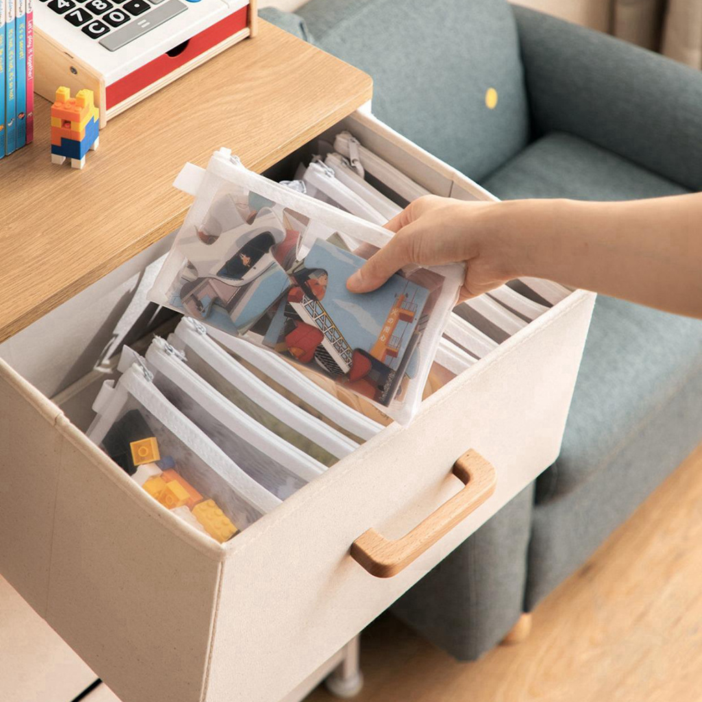 1-30 PCS Siatkowa torba na dok – Portfolio Folder Zip recenzja i cena