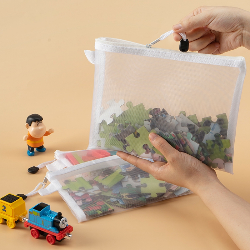 1-30 PCS Siatkowa torba na dok – Portfolio Folder Zip recenzja i cena