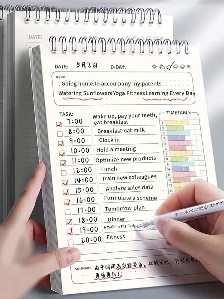 1 szt. Planer Spiralny A5 Nota – Office Stationery Supply List recenzja i cena