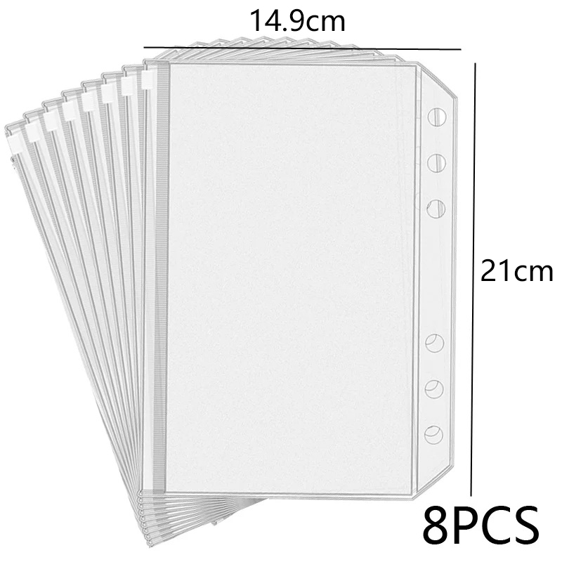 Nowe 8 szt. PVC Kieszenie do s – Portfolio Folder Zip recenzja i cena