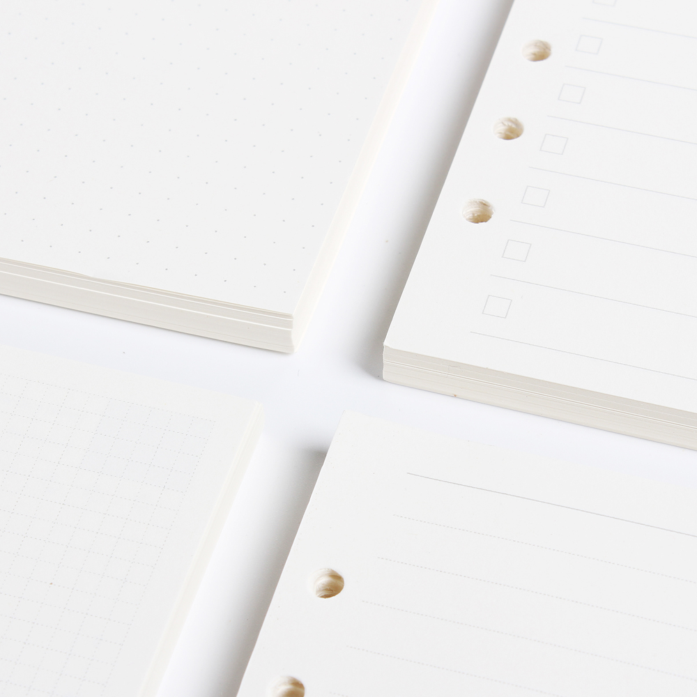 Klasyczny notatnik z 6 otworam – Notebook Dotted A5 recenzja i cena