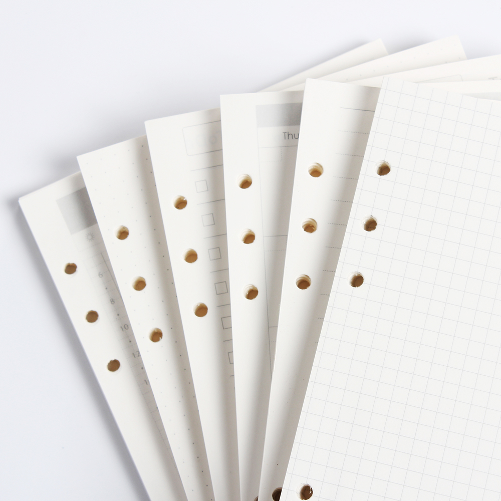 Klasyczny notatnik z 6 otworam – Notebook Dotted A5 recenzja i cena