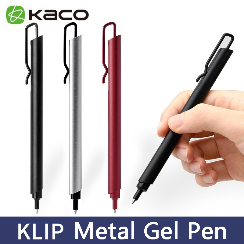 Metalowy długopis żelowy Kaco  – Office Stationery Supply Business recenzja i cena