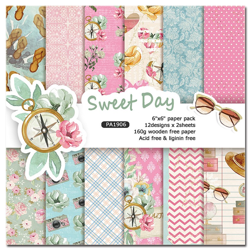 Alinacutle Junkjournal Flower  – Graph Paper Pad recenzja i cena